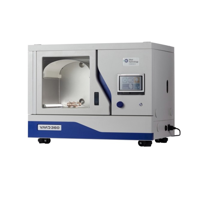 Incinta de relevare urme papilare prin depunere de vapori de metal in camera vidata - capacitate peste 35L 